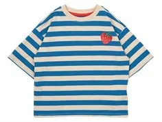 THE NEW Nanny t-shirt white swan stribet